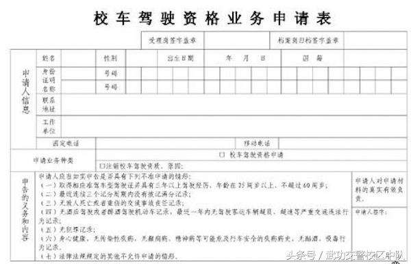 校车驾驶资格证办理流程